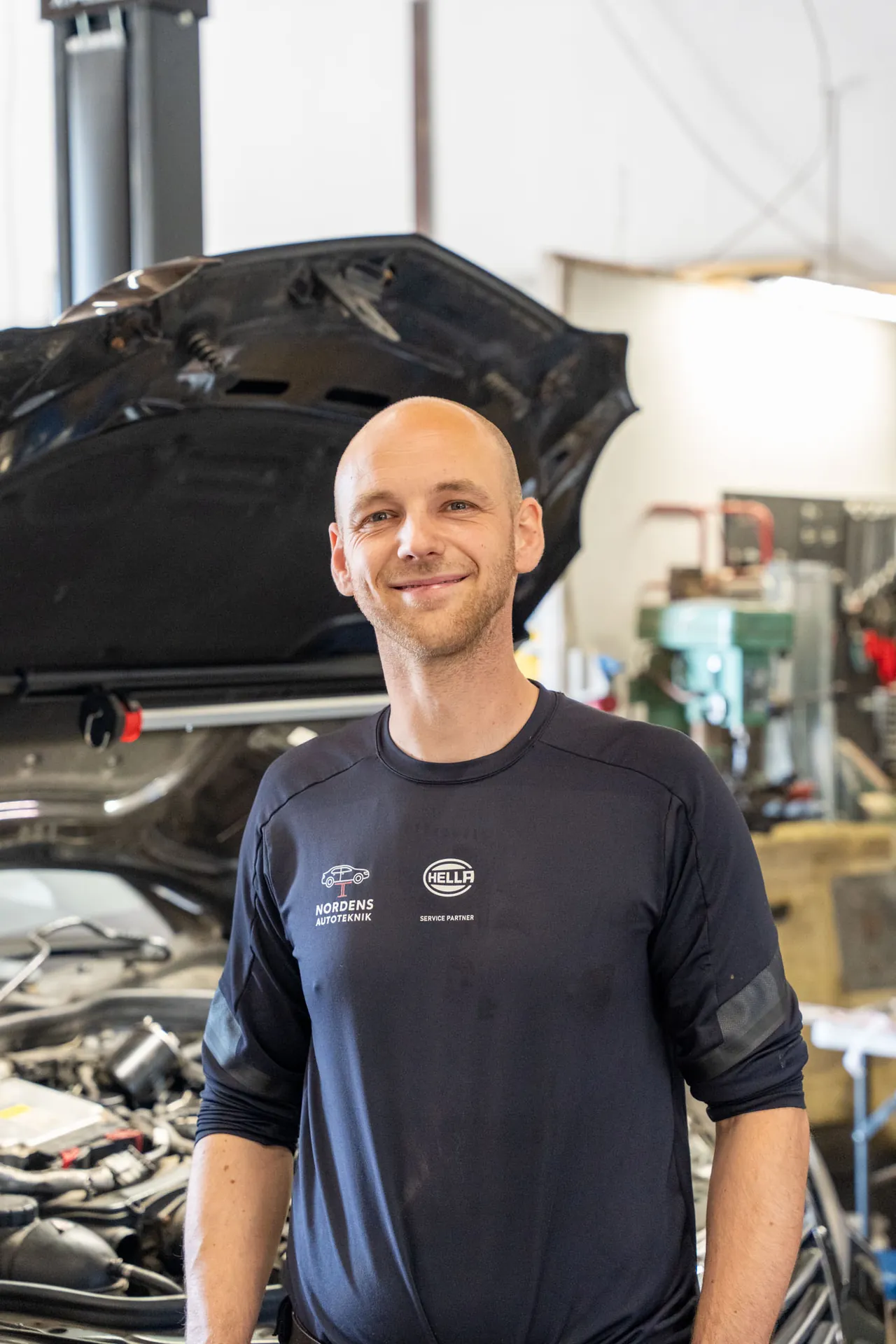 Rasmus, indehaver af Nordens Autoteknik i Frederiksværk